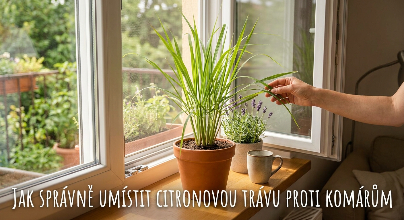 Tato bylinka funguje jako přírodní repelent. Kdo ji má na okně, tomu do bytu nevletí ani jeden komár