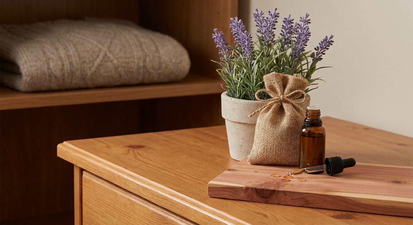 Tato bylinka v květináči odpuzuje moly lépe než chemické kuličky. Navíc provoní vaši skříň