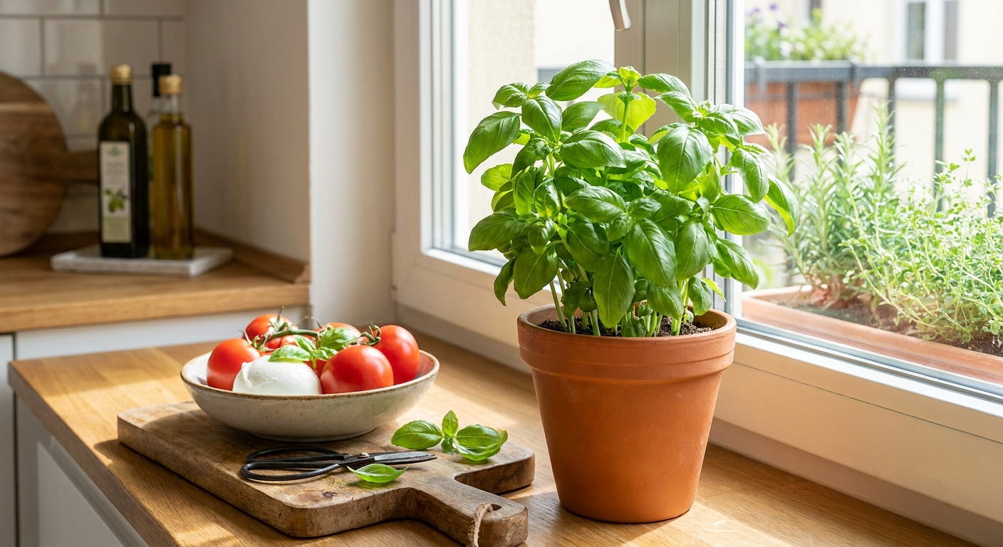 Tato bylinka v květináči odpuzuje mouchy lépe než spreje. Navíc skvěle chutná v letních salátech