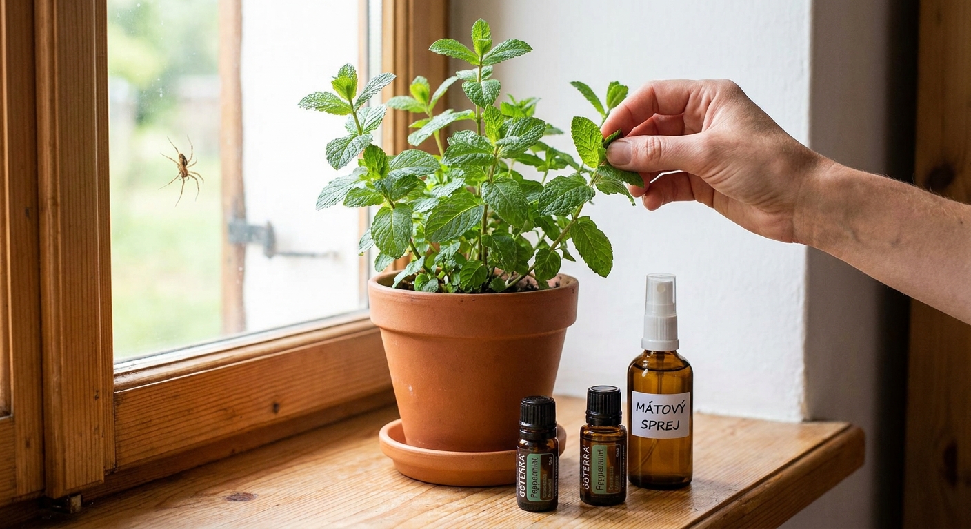 Tato bylinka v květináči odpuzuje pavouky lépe než chemie. Navíc provoní celý váš byt