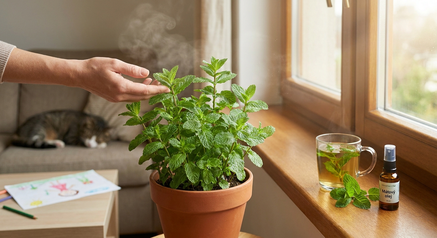Tato bylinka v květináči odpuzuje pavouky lépe než chemie. Navíc provoní celý váš byt