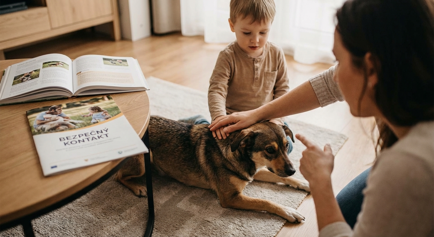 Cute Jack Russell Terrier sitting on a chair indoors, exuding charm and warmth.