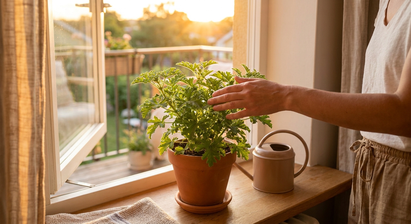 Tato rostlina na okně odpuzuje komáry lépe než chemické odpuzovače. Stačí ji jen občas pohladit