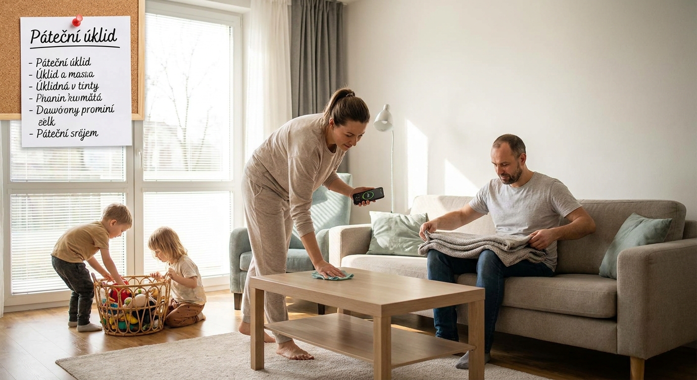 Tato zapomenutá česká tradice vám ušetří čas při úklidu. Naše babičky věděly, proč to dělají každý pátek