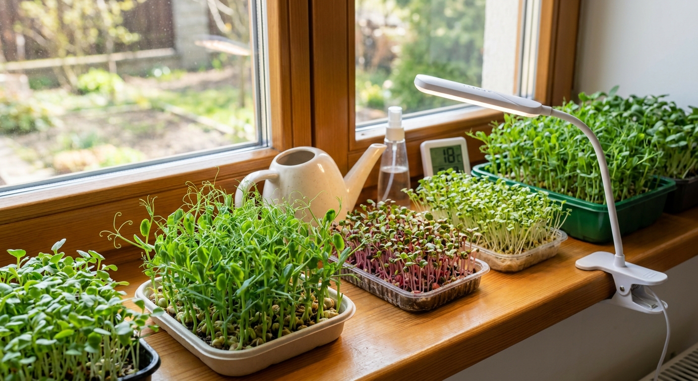 Tato zelenina v truhlíku roste i v zimě. Stačí jí trocha světla a máte čerstvé vitamíny zdarma celou sezónu