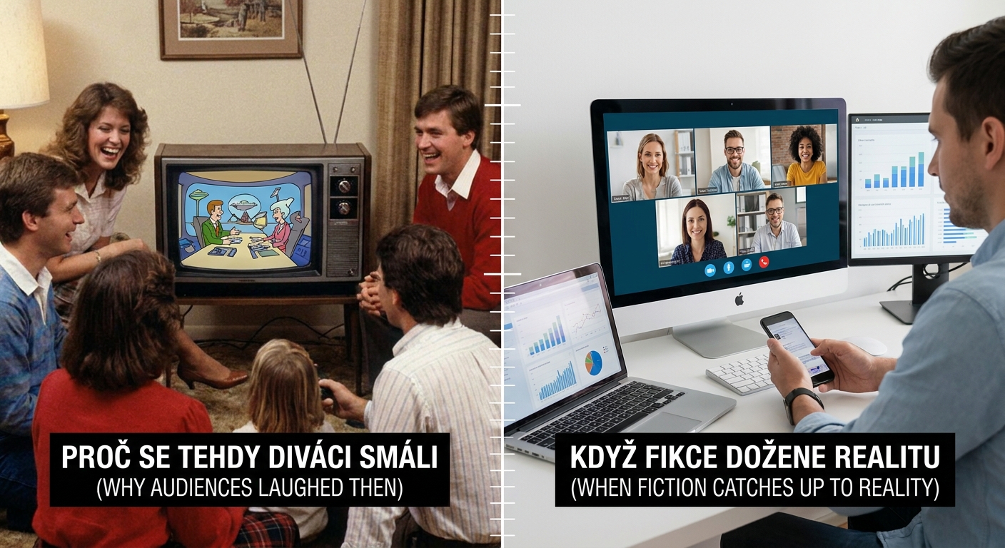 Tento český film z roku 1980 předpověděl budoucnost. Scéna, které se tehdy všichni smáli, je dnes realitou