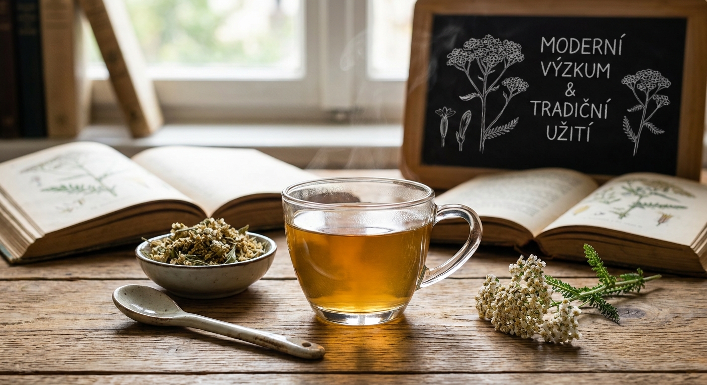 Tento nenápadný čaj z českých luk léčí záněty lépe než léky. Naši předkové ho pili denně