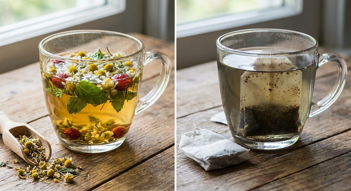 Tento oblíbený čaj z českých supermarketů je čistý klam. Testy odhalily, že místo bylinek pijete obarvený prach