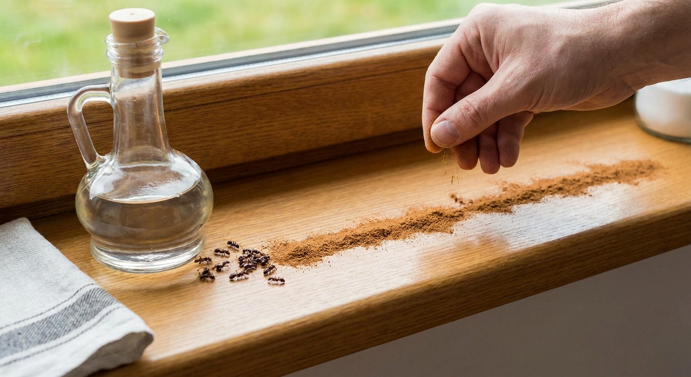 Tento přírodní trik proti mravencům funguje okamžitě. Stačí ho nasypat k prahu a už se nevrátí