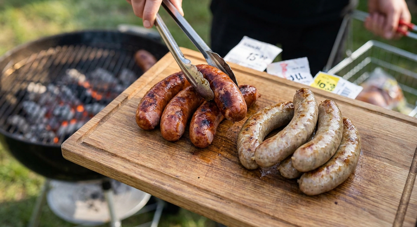 Test špekáčků na gril odhalil totální propadák. Tyto buřty kupujeme ze zvyku, ale masa je v nich minimum