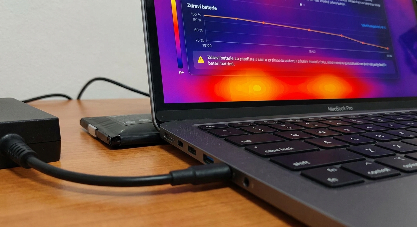 Většina lidí nabíjí notebook stále v síti. Tento zvyk ale ničí baterii už po prvním roce používání