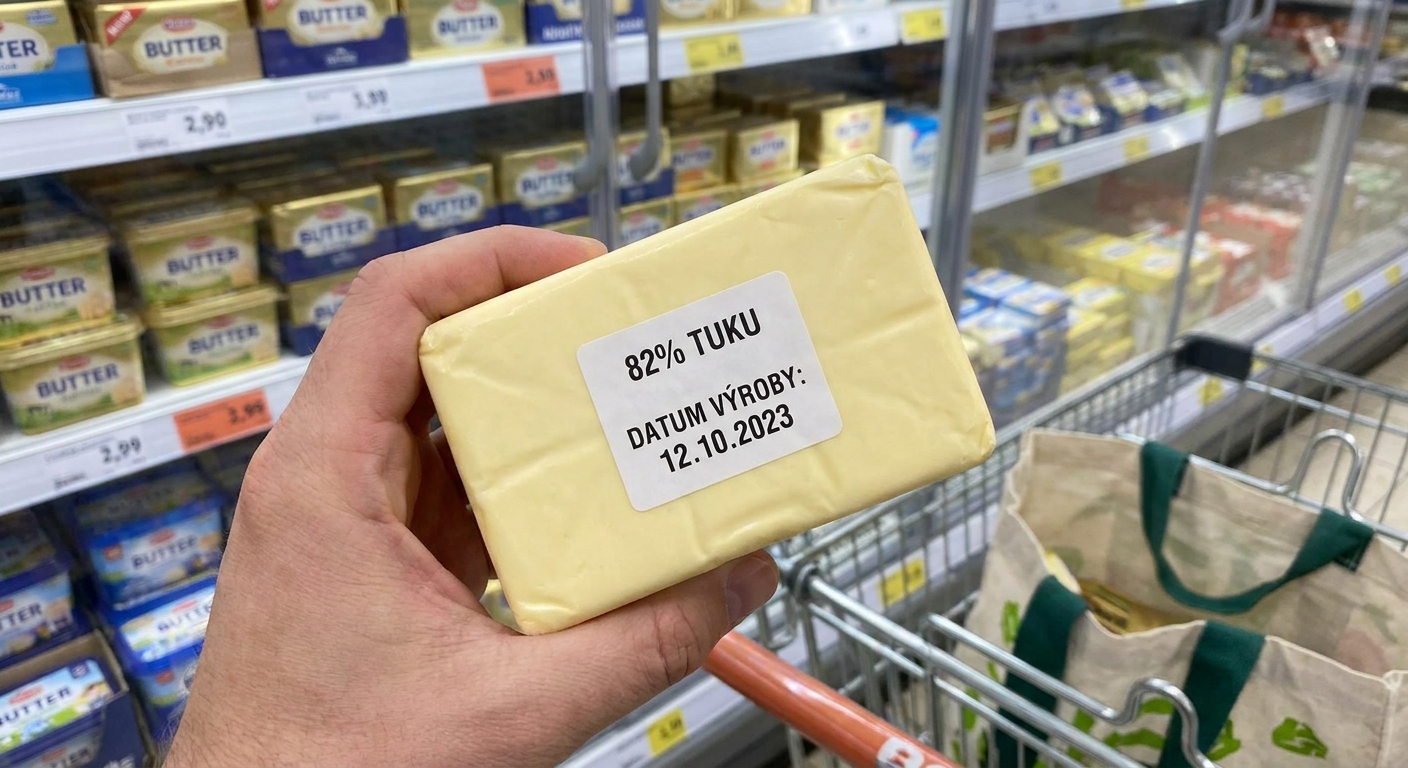 Vyhlašujeme nejhorší máslo z českých obchodů. Podle testů obsahuje látky, které v kvalitním výrobku nemají co dělat