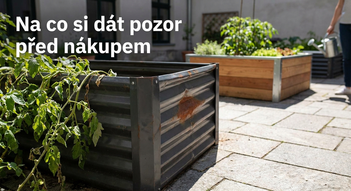 Vyvýšené záhony mají nečekaného nástupce. Nový hit ze dřeva a kovu vypadá skvěle a nepotřebuje žádnou údržbu