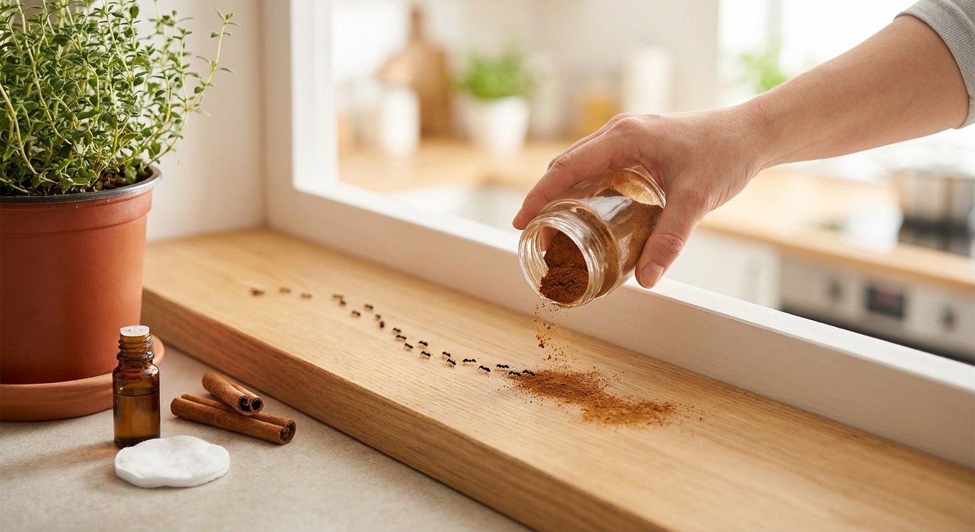 Zapomeňte na chemické odpuzovače. Proti mravencům v bytě funguje tato věc za 5 korun, kterou máte v kořence