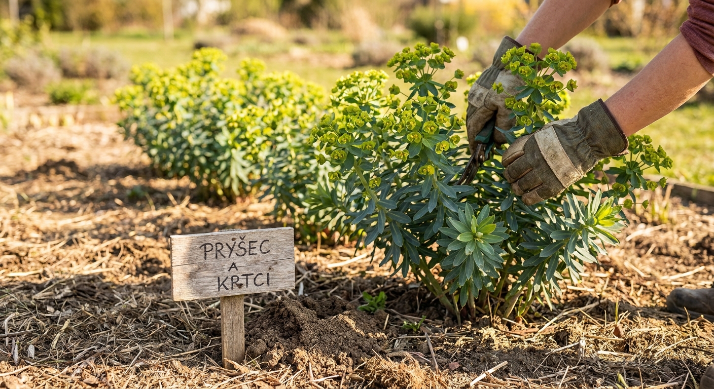 Zapomeňte na drahé odpuzovače krtků. Stačí tato rostlina v rohu zahrady a už je nikdy neuvidíte