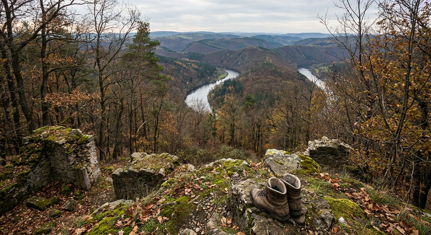 Zapomenutý hrad jen 30 km od Prahy. Turisty tam nepotkáte a výhled je přitom fantastický