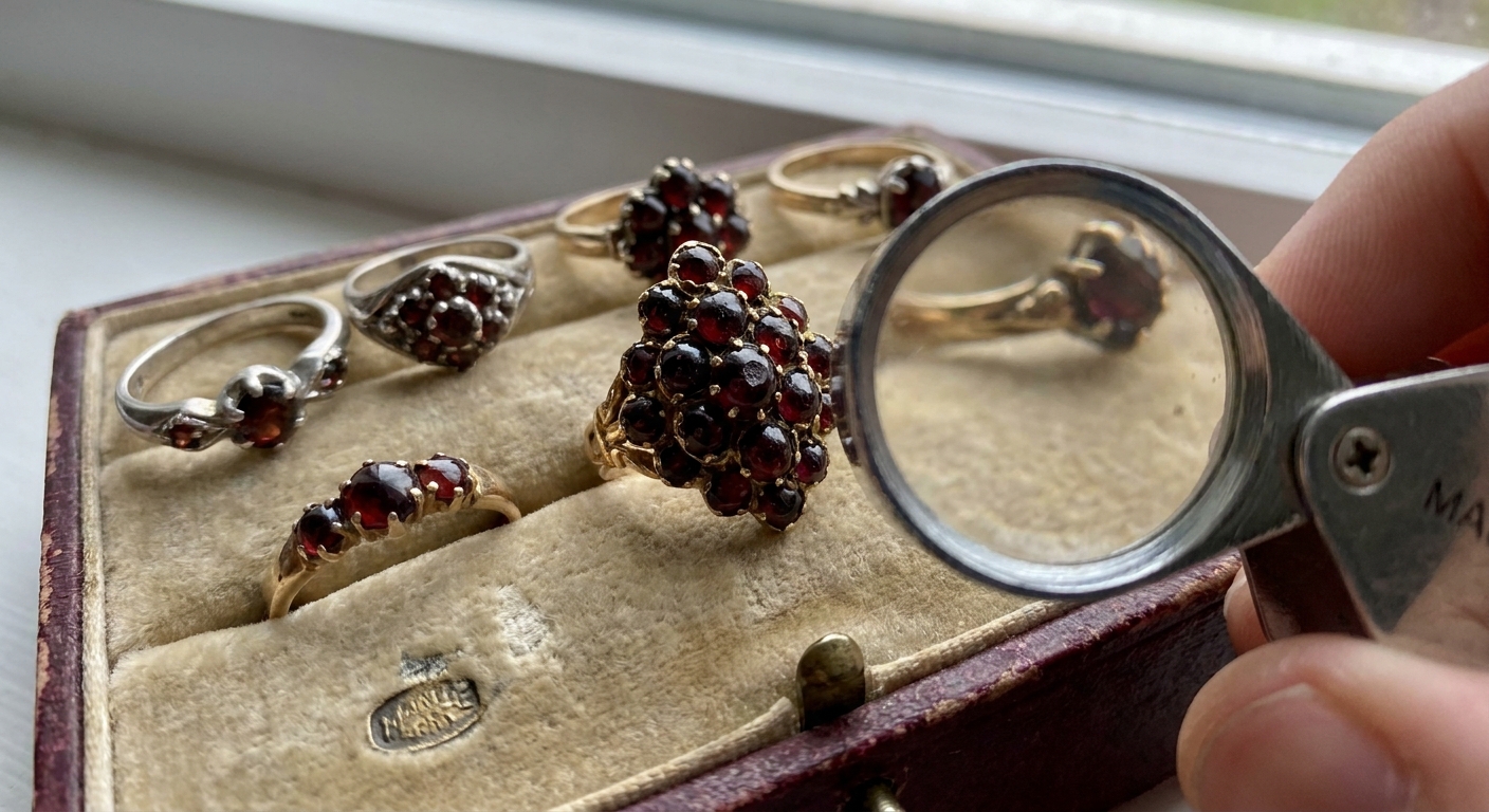 Zapomenutý šperk z dob socialismu: Sběratelé za tyto granátové prsteny dnes platí majlant