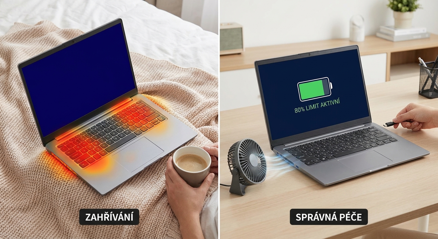 Baterie v notebooku vám vydrží o roky déle. Stačí přestat dělat tuhle banální věc