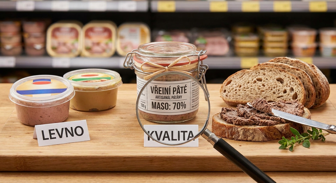 Nejhorší paštiky z českých obchodů. Podle testů obsahují více kůží a sádla než masa