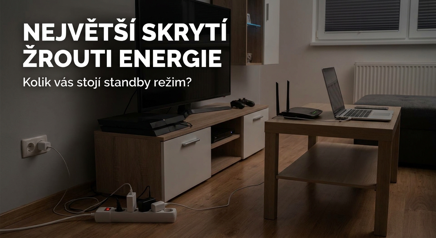 Skrytý žrout elektřiny v obýváku: I když je vypnutý, stojí vás stovky korun ročně